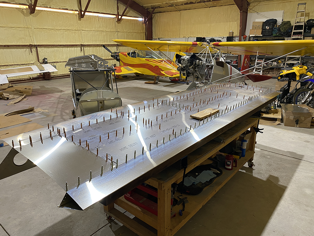 More work on the RH wing | Builder's Logs